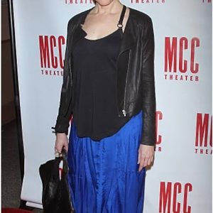 Skingraft cotton and leather harness sling trapeze top Sz S